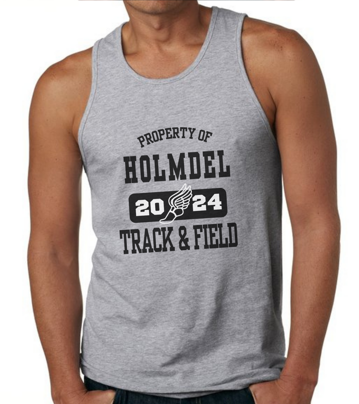 Spring 2024 Holmdel Hornets Track and Field Men’s Tank Top