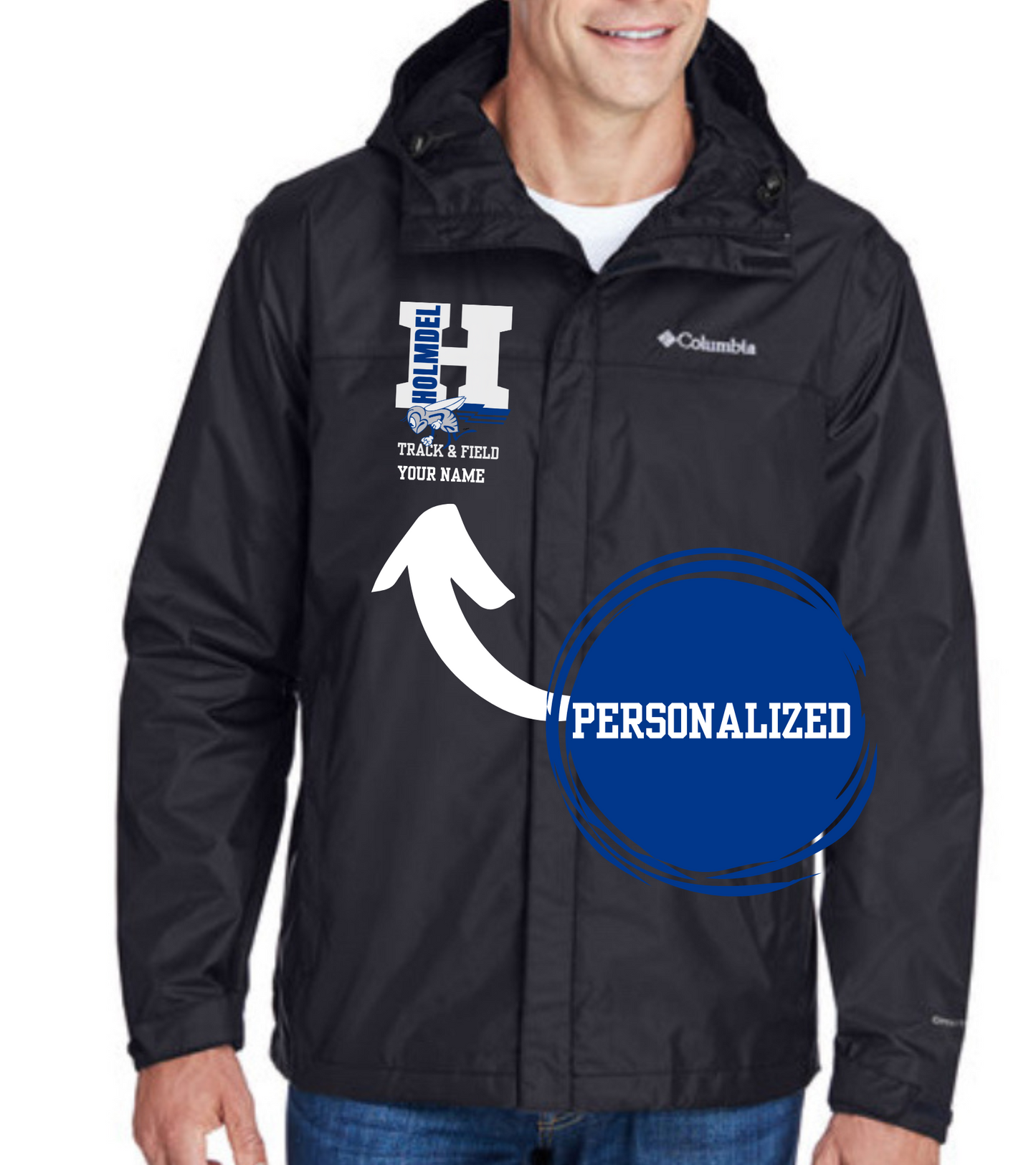 Holmdel Track & Field Columbia Men's Watertight™ II Jacket