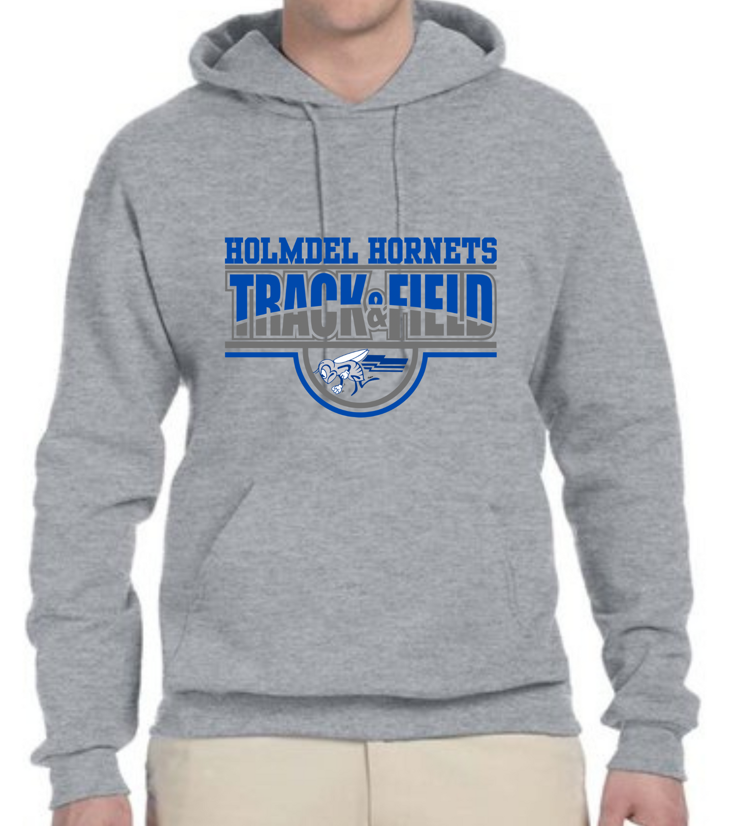 Holmdel Hornets Jerzees Spring Hoodie or Crewneck