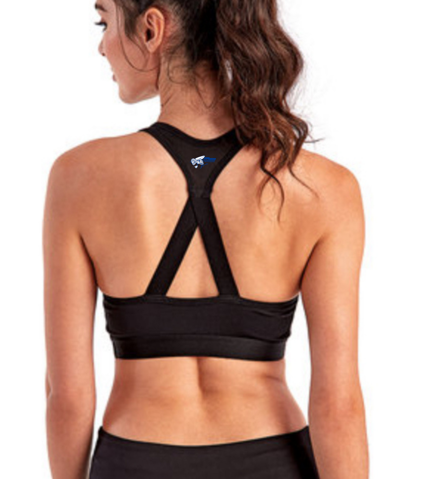 Holmdel Hornets Track & Field Sports Bra with Removable Pads