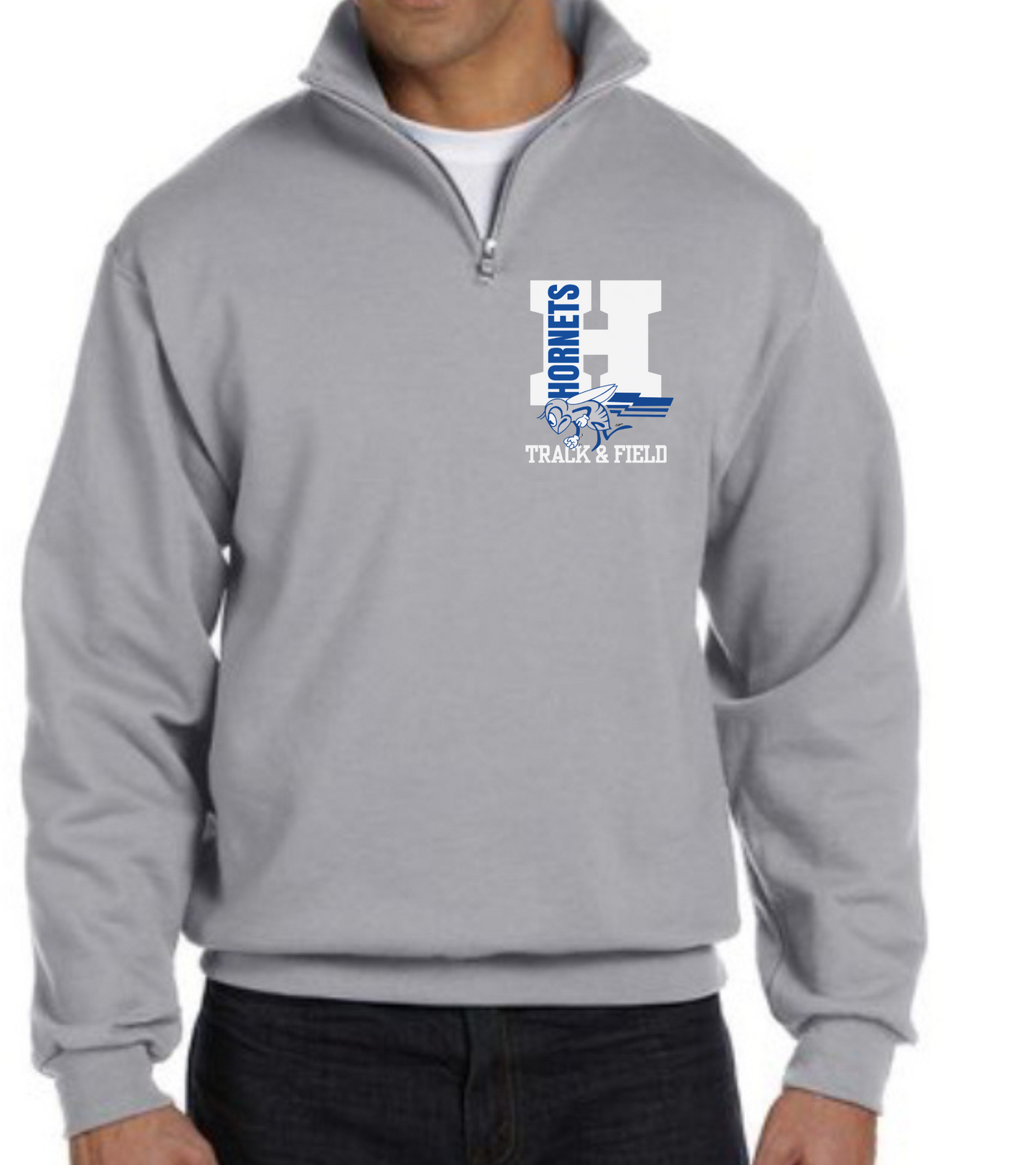 Holmdel Track and Field 1/4 Zip Fleece Sweatshirt
