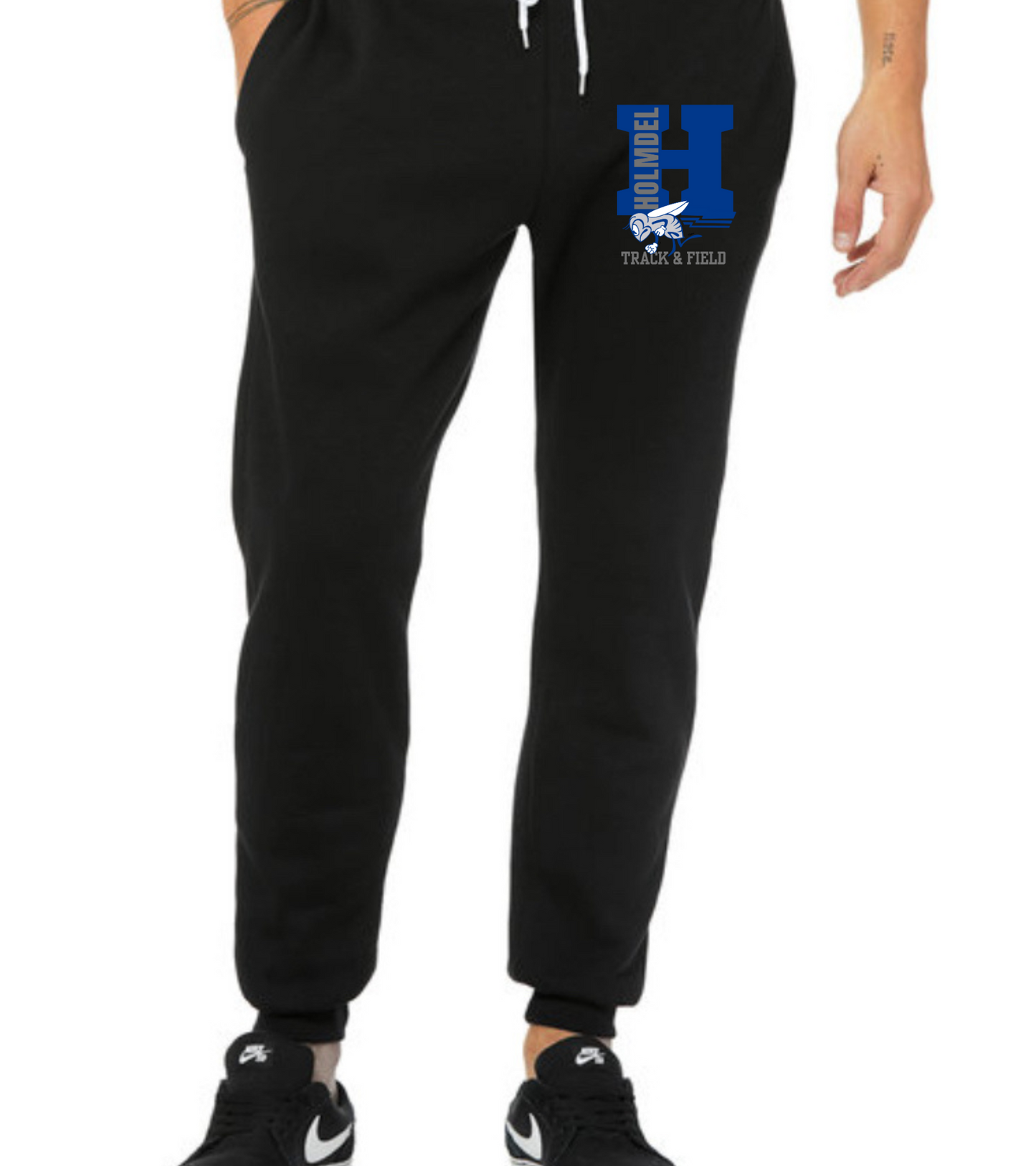 Holmdel Track & Field Joggers Bella + Canvas Fleece Pants